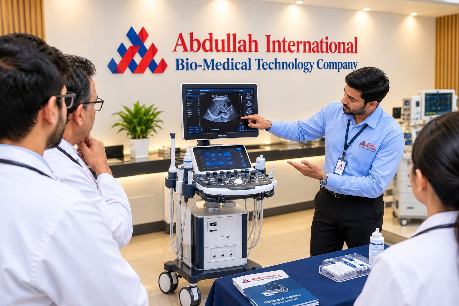 Ultrasound equipment for discussion and selection